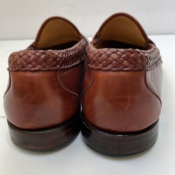 ALLEN EDMONDS MAXFIELD TASSEL‎ LOAFERS IN BROWN LEATHER main image 4